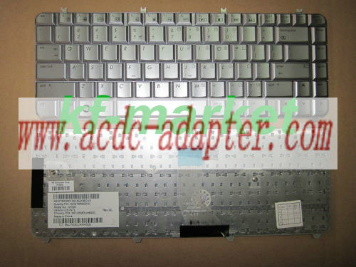 NEW Original HP Pavilion DV5 DV5-1000 Series US Keyboard Silver